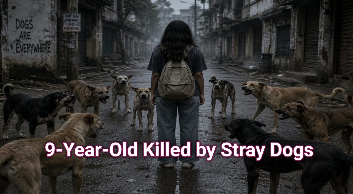 9-Year-Old Killed by Stray Dogs