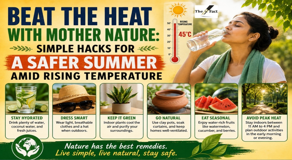 Beat the Heat with Mother Nature: Simple Hacks for a Safer Summer Amid Rising Temperature