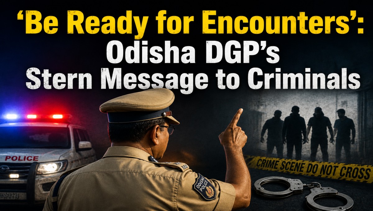 ‘Be Ready for Encounters’: Odisha DGP’s Stern Message to Criminals