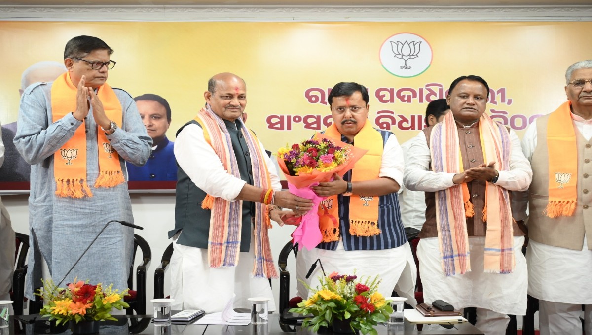 BJP Chief Nitin Nabin Praises Mohan Majhi Govt, Calls For Strong Village Outreach